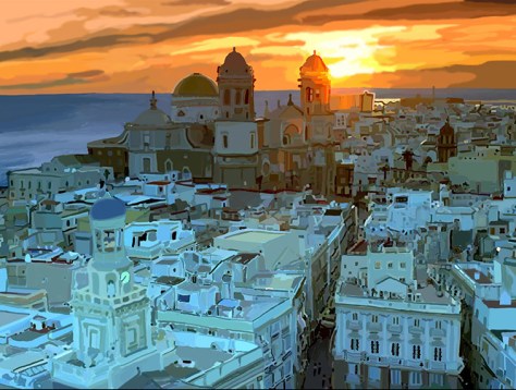 paisaje digital cadiz pixelnomicon.net