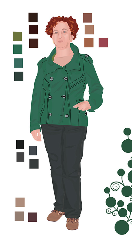 Ana Bastardín: Autorretrato Vectorial