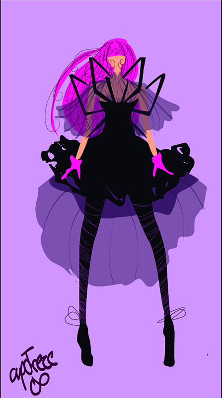 Arantxa. Figurín de Moda 1