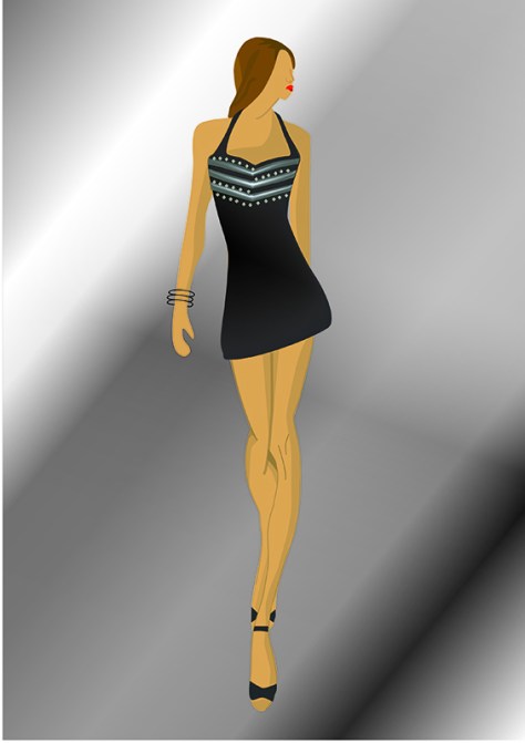 Elena. Figurín de Moda 2