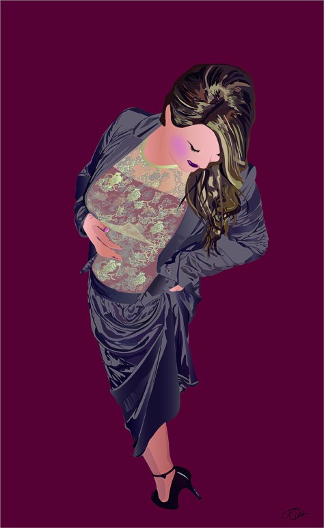 Juana Maria Mariscal: Autorretrato Vectorial