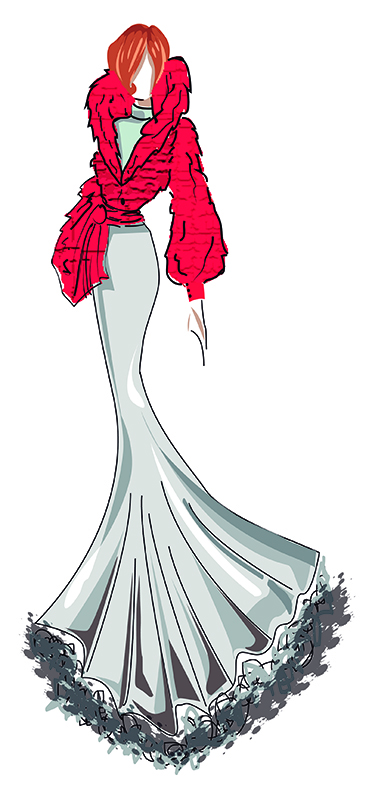 Juana. Figurín de Moda 1