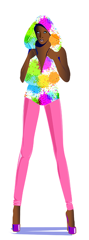 Juana. Figurín de Moda 2