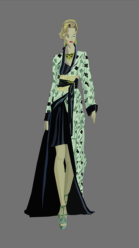 Marijose. Figurín de Moda 1