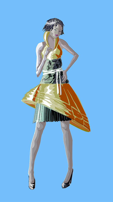 Mari Jose. Figurín de Moda 2