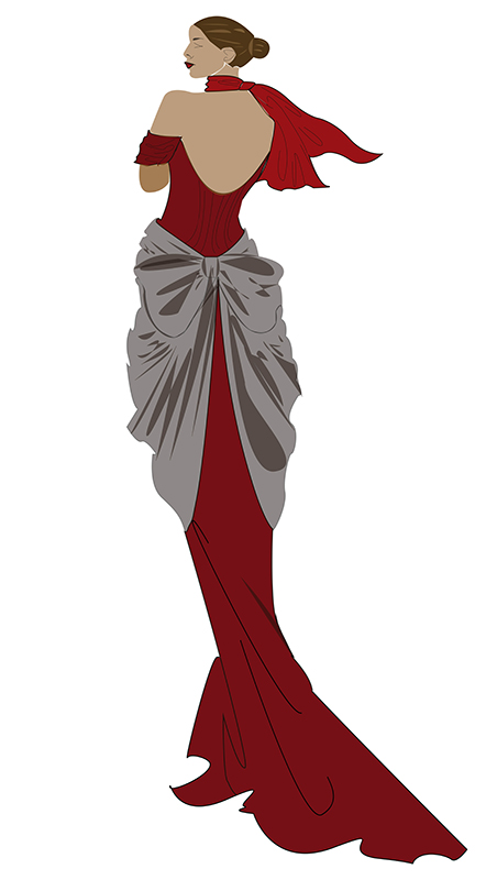 Montse. Figurín de Moda 1