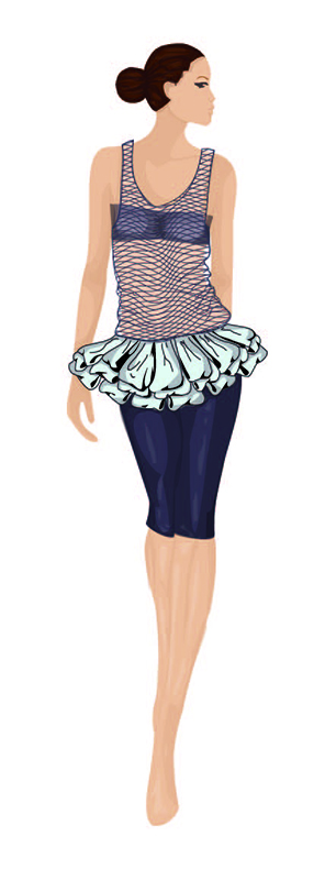 Verónica. Figurín de Moda 3