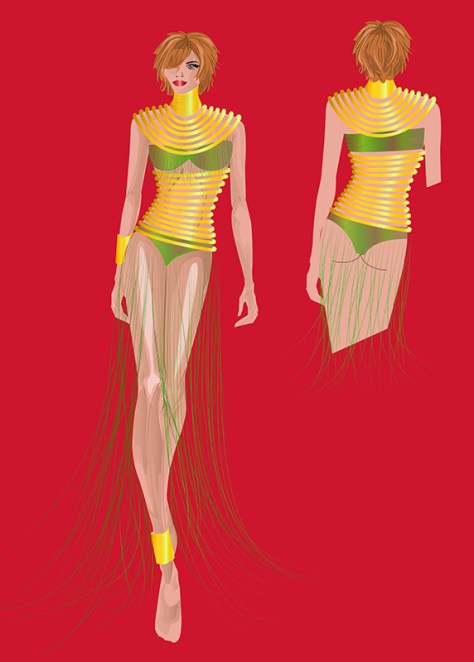 Victoria. Figurín de Moda 2