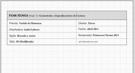 Tabla de datos final en Illustrator