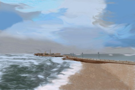 Paisaje Digital Cadiz. pixelnomicon.net