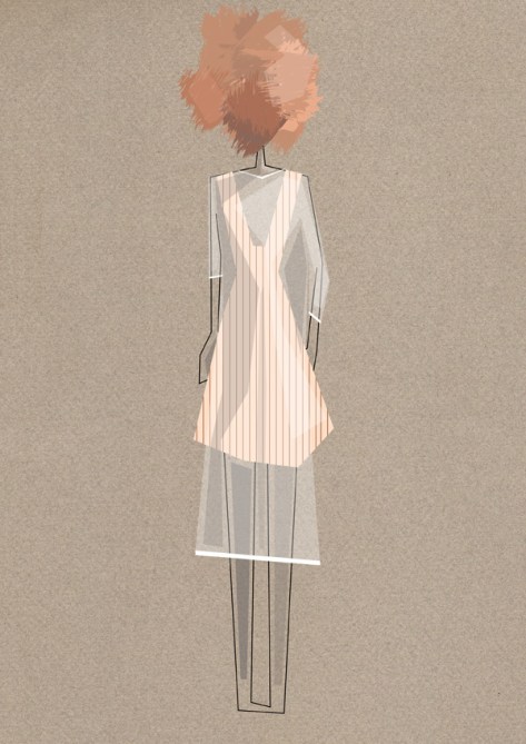 Ilustracion vectorial de moda. pixelnomicon.net. Escuela de Arte de Cádiz