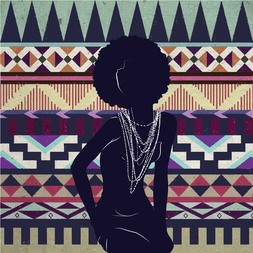 Ilustracion vectorial de moda. pixelnomicon.net. Escuela de Arte de Cádiz