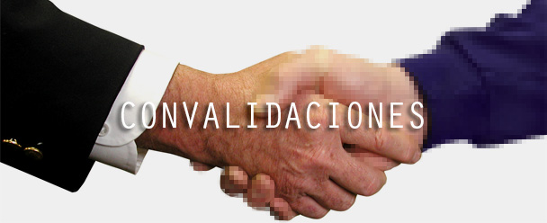 CONVALIDACIONES