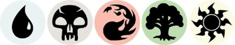 Símbolos de Mana, los "palos" de Magic: The Gathering