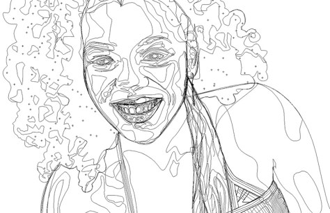 Autorretrato Vectorial-Escuela de Arte de Cadiz-pixelnomicon.net-13-14