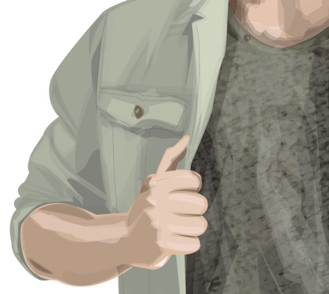 Autorretrato Vectorial-Escuela de Arte de Cadiz-pixelnomicon.net-13-14