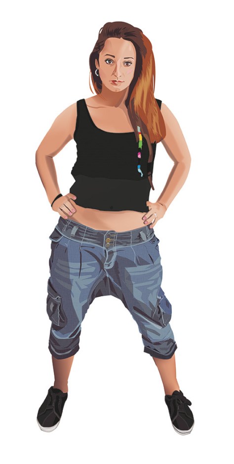 Autorretrato Vectorial-Escuela de Arte de Cadiz-pixelnomicon.net-13-14