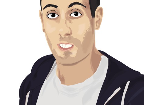 Autorretrato Vectorial-Escuela de Arte de Cadiz-pixelnomicon.net-13-14