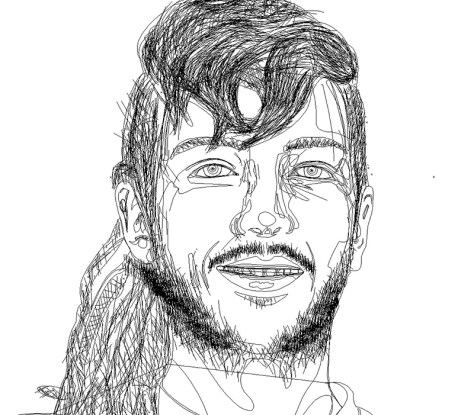 Autorretrato Vectorial-Escuela de Arte de Cadiz-pixelnomicon.net-13-14