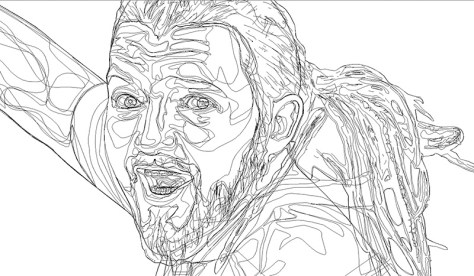 Autorretrato Vectorial-Escuela de Arte de Cadiz-pixelnomicon.net-13-14