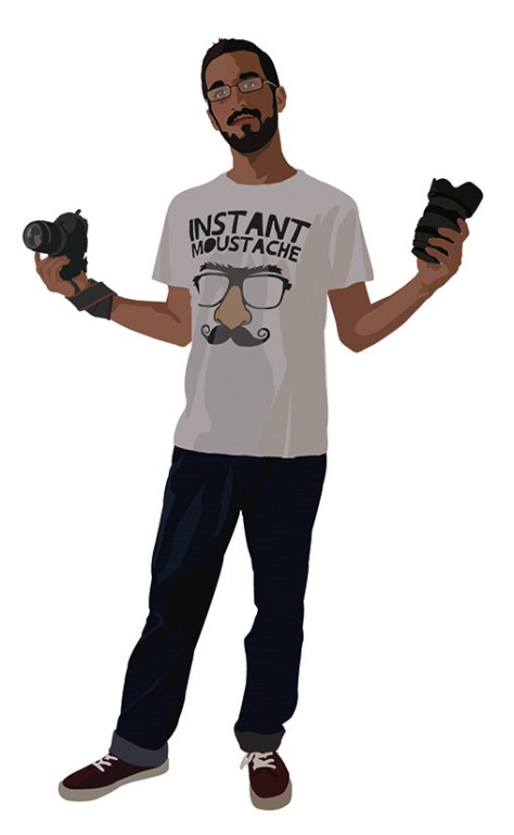 Autorretrato Vectorial-Escuela de Arte de Cadiz-pixelnomicon.net-13-14