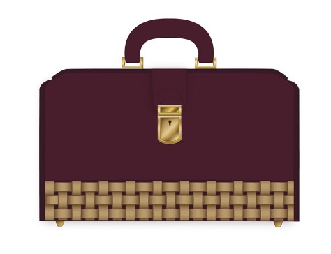 Diseño bolso. Representacion vectorial. pixelnomicon.net