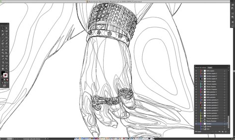 Autorretrato Vectorial DAO. Escuela de Arte de Cadiz. pixelnomicon.net