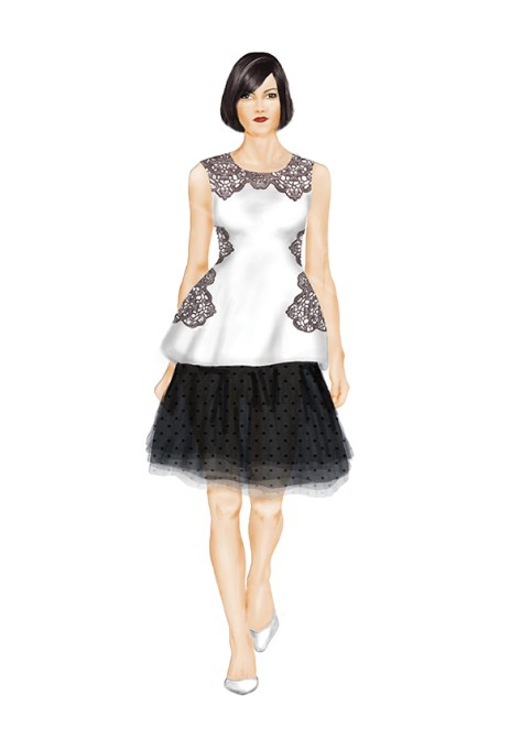 Figurin de Moda. Marina Sinelnikova 2013. Photoshop. 