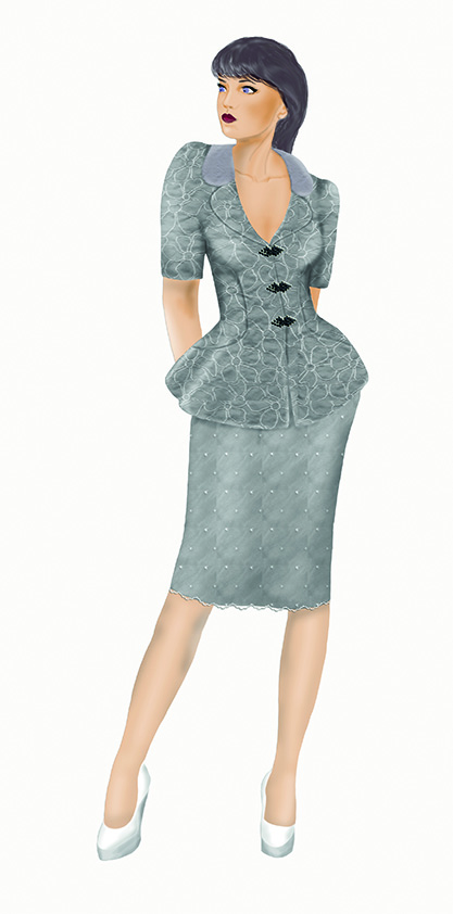 Figurin de Moda. Marina Sinelnikova 2013. Photoshop. 