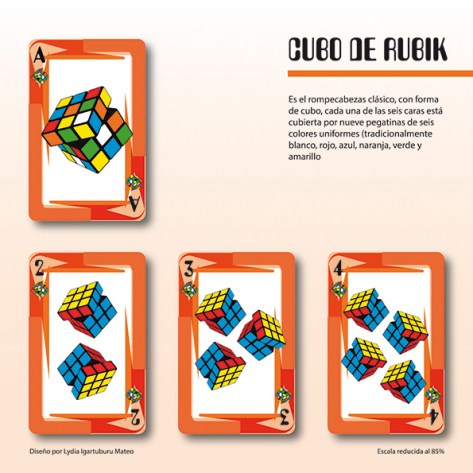 BARAJA DE CARTAS RUBIK 5