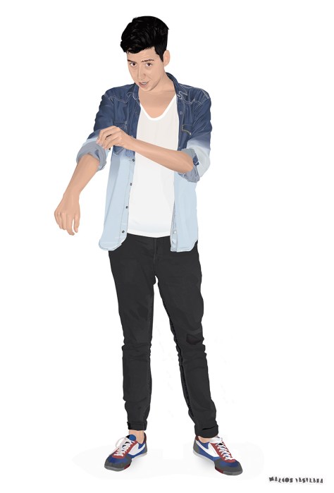 AutorretratovectorMarcospastrana