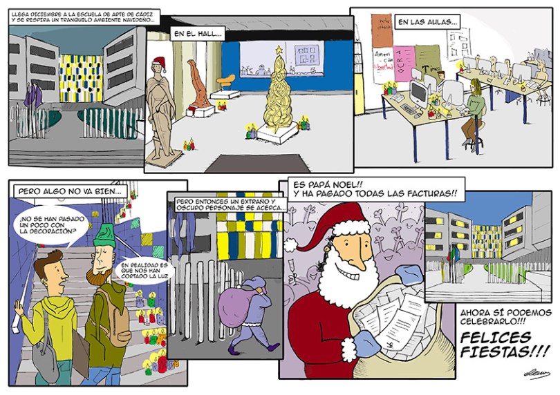 cómic navidad 14-15 pixelnomicon.net