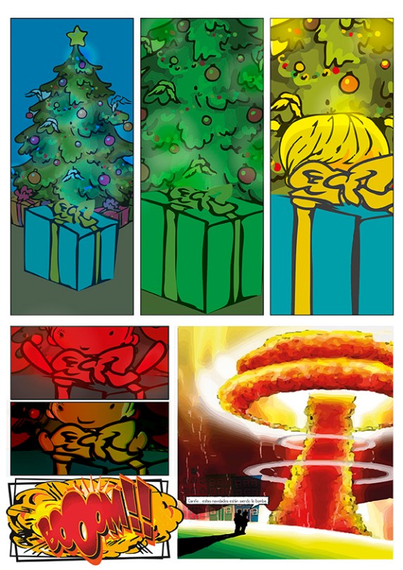cómic navidad 14-15 pixelnomicon.net