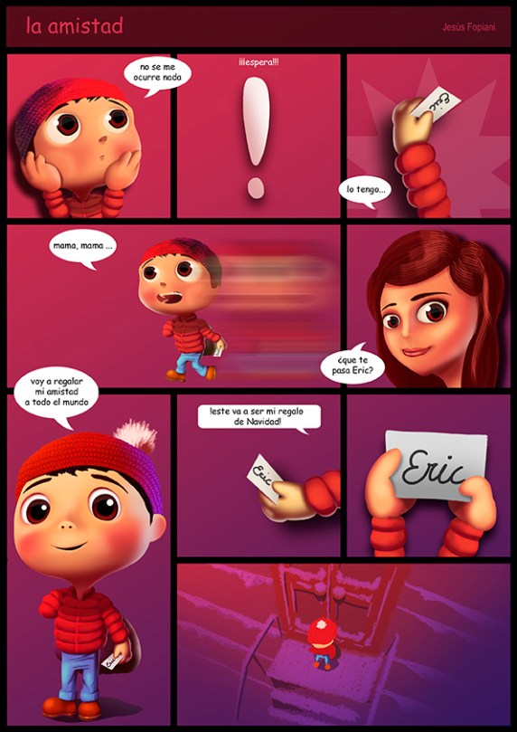 cómic navidad 14-15 pixelnomicon.net