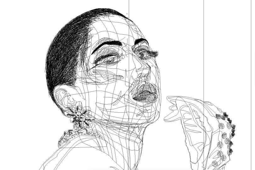 autorretratos vectoriales. Escuela de Arte de Cádiz. 2015-16. pixelnomicon.net