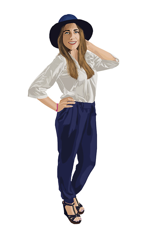 autorretratos vectoriales. Escuela de Arte de Cádiz. 2015-16. pixelnomicon.net