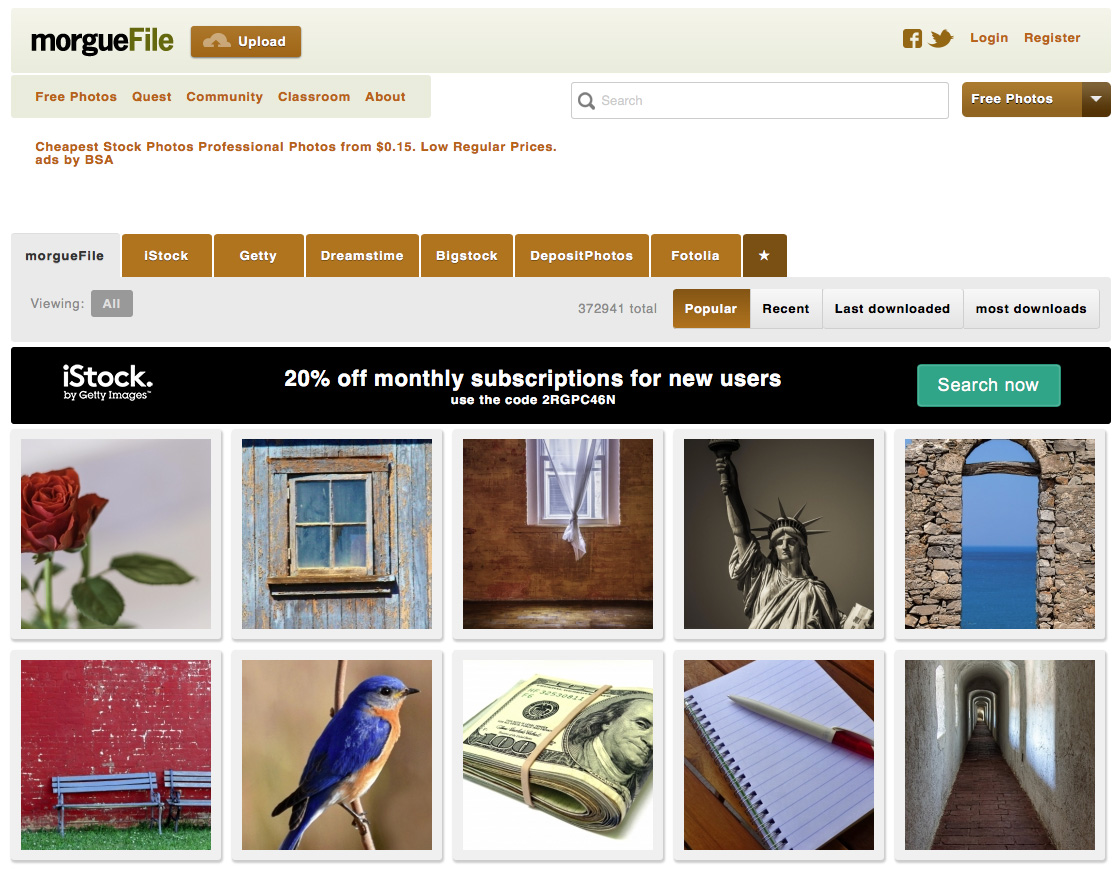 BancosImagen_morguefile