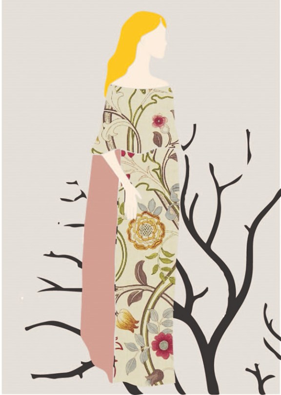 Figurin de moda. Adobe illustrator. pixelnomicon.net Escuela de Arte de Cádiz