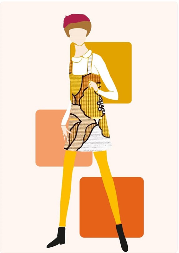 Figurin de moda. Adobe illustrator. pixelnomicon.net Escuela de Arte de Cádiz