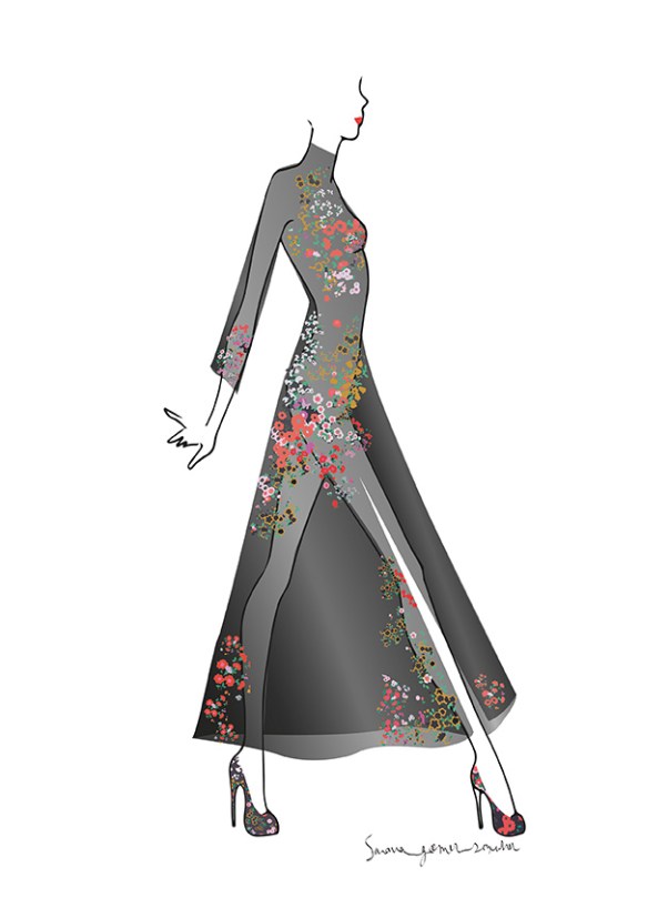 Figurin de moda. Adobe illustrator. pixelnomicon.net Escuela de Arte de Cádiz