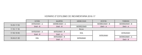 horariodao2estilismo16-17